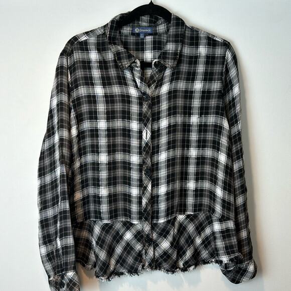Democracy Flannel - Women's Large - Picture 1 of 6